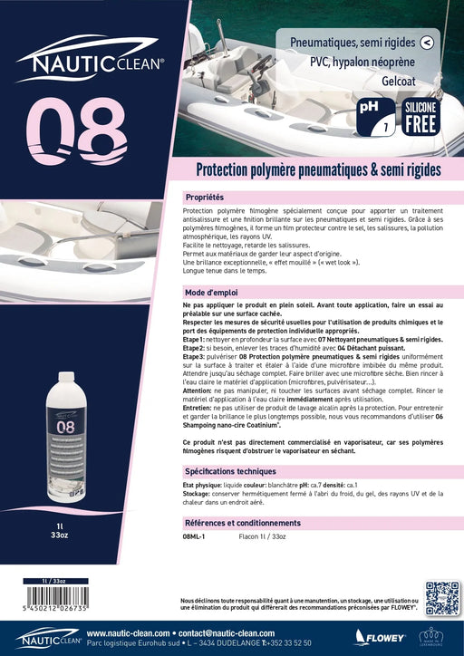 Nautic Clean 08 - Cire de protection - ORCA Retail by Pennel & Flipo